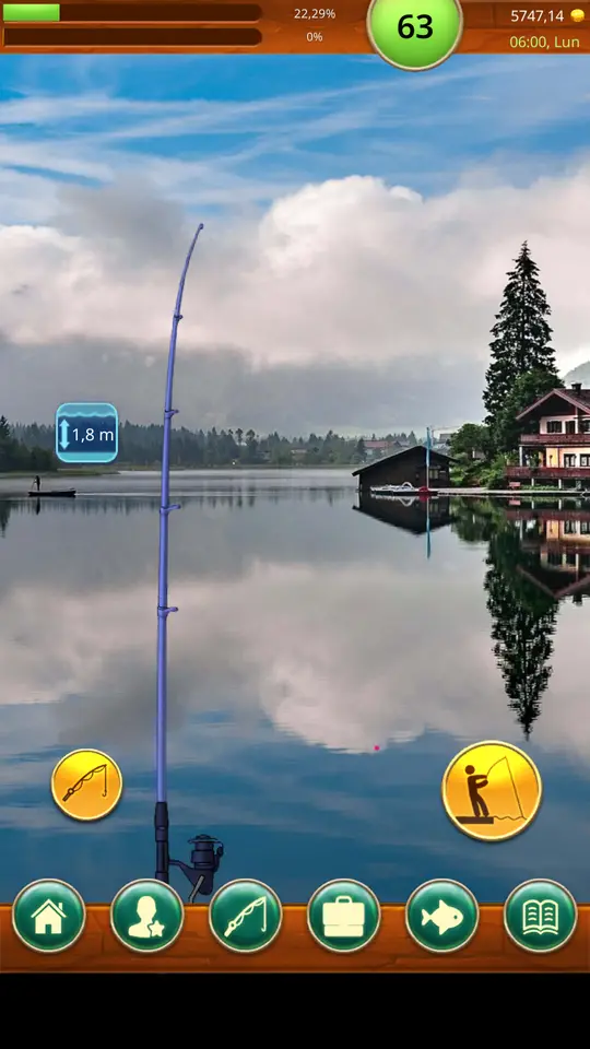 Seconda immagine verticale della scheda Google Play di Fishing Baron